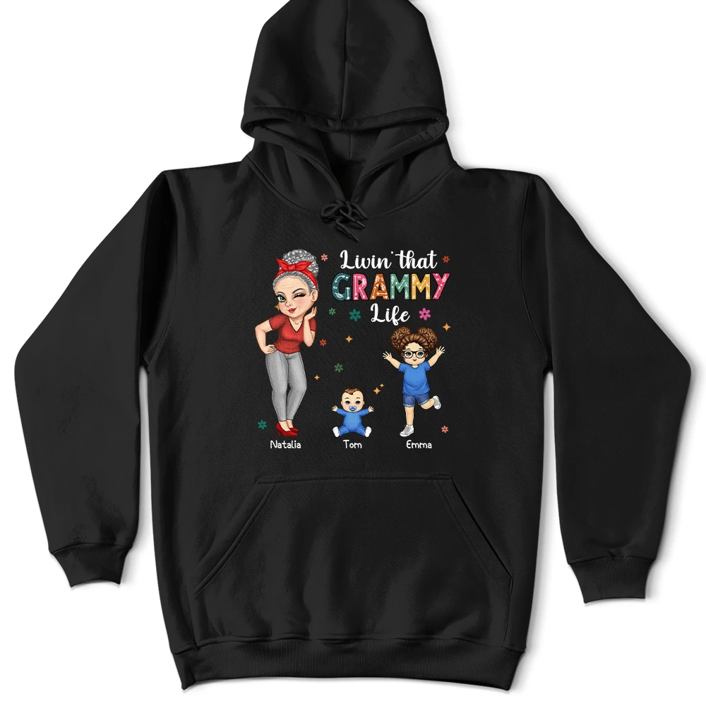 Living That Grandma Life - Personalized T Shirt