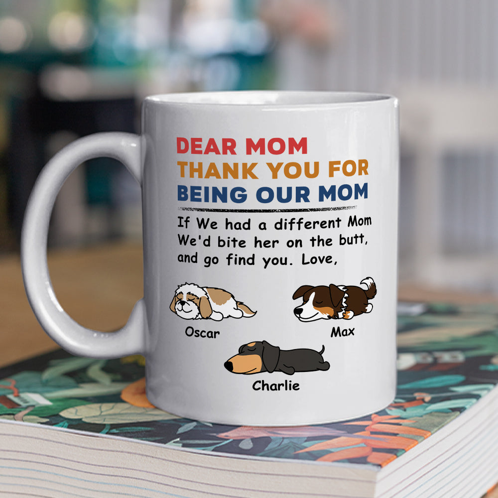 Bite The Butt - Gift For Dog Lovers - Personalized Mug