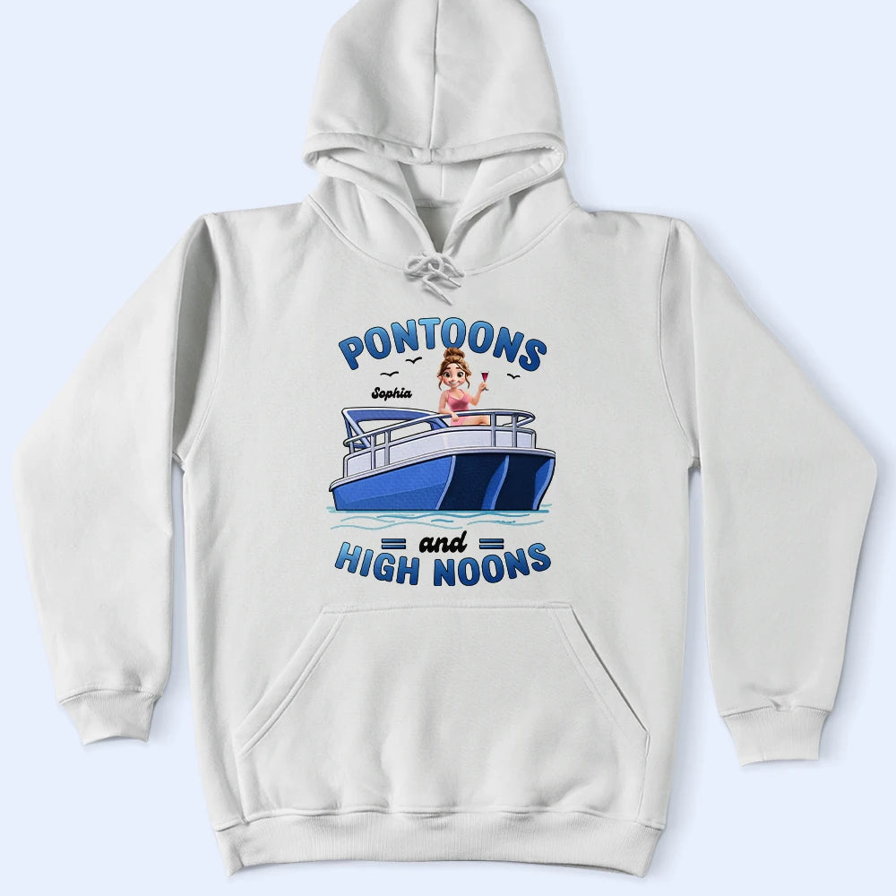 Girls Trip Pontoon & High Noons - Personalized T Shirt