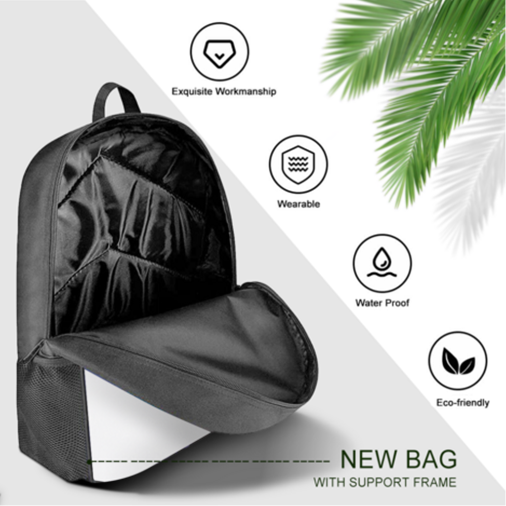 I'm Kind Smart Brave Confident - Gift For Kids, Back To School Gift - Personalized Canvas Backpack