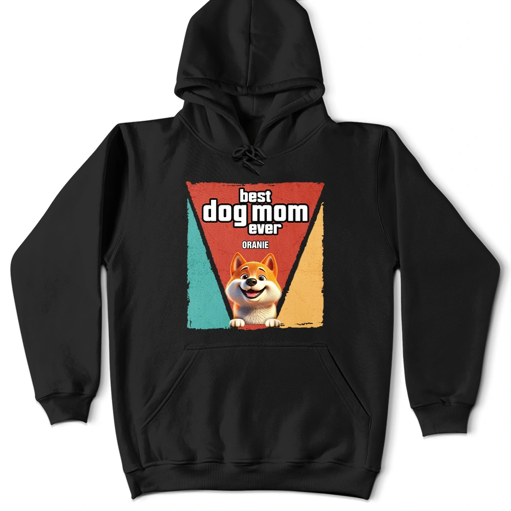 Best Dog Dad Dog Mom Ever - Personalized T Shirt