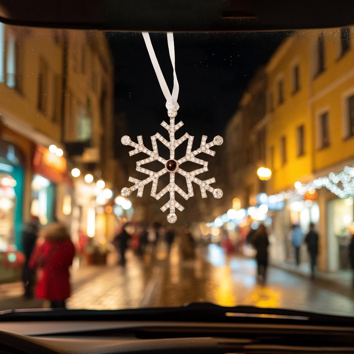 Christmas Photo Ornament, Personalized Family Picture Ornament, Memorial Ornament, Memory Projection Ornament, Photo Ornament Gift