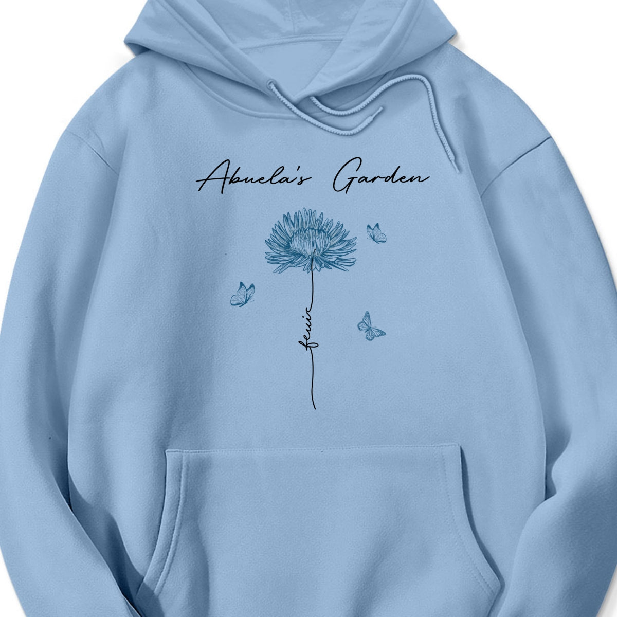 Grandma's Garden Retro Vintage Birthmonth Flowers Personalized Shirt, Grandkids Names Floral Gift for Grandma, Mom