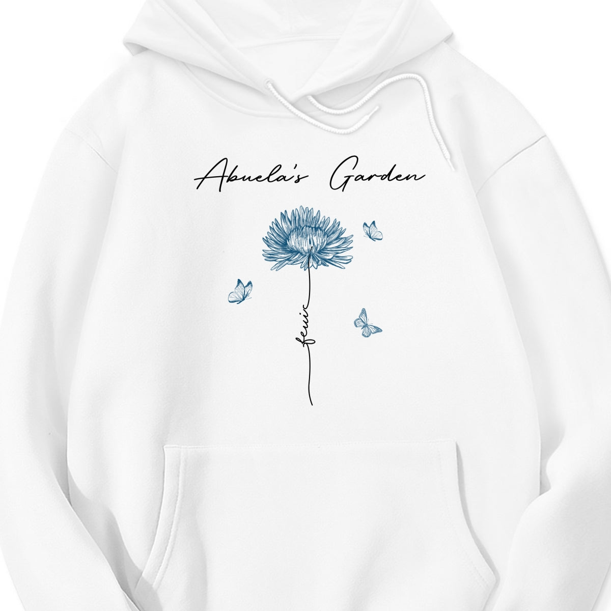 Grandma's Garden Retro Vintage Birthmonth Flowers Personalized Shirt, Grandkids Names Floral Gift for Grandma, Mom