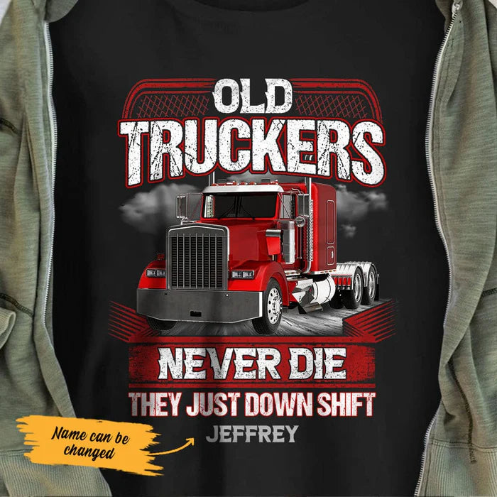 Personalized Trucker T Shirt
