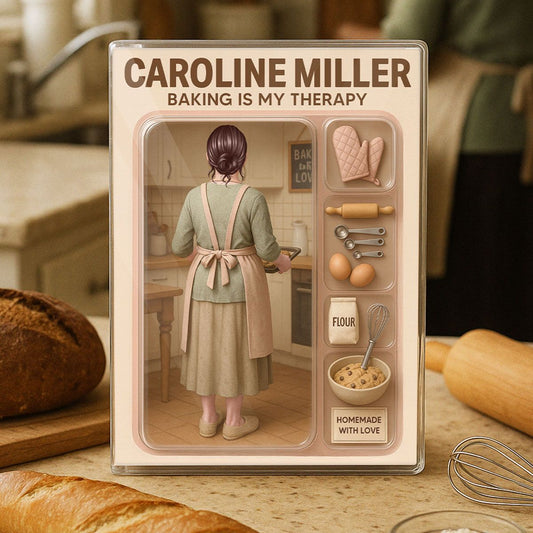 Baking Mom Grandma Mother's Day Gift Toy Box Figure Style Personalized Acrylic Block Plaque