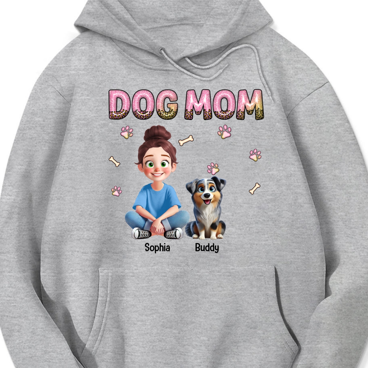 Animation Cartoon Galaxy Pattern Dog Mom Personalized Shirt, Gift For Dog Lovers
