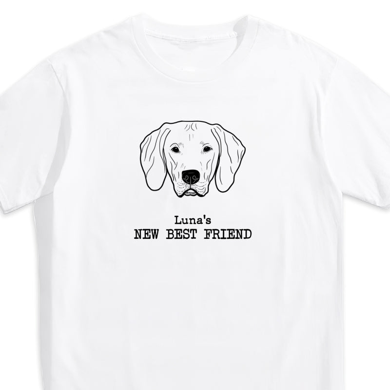 New Best Friends Dog Cat Outline Baby Shower Gift, Newborn Baby Gift Personalized Baby Onesie Baby Shirt