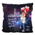 Couple of Missing Piece Galaxy Background Personalized Polyester Linen Pillow