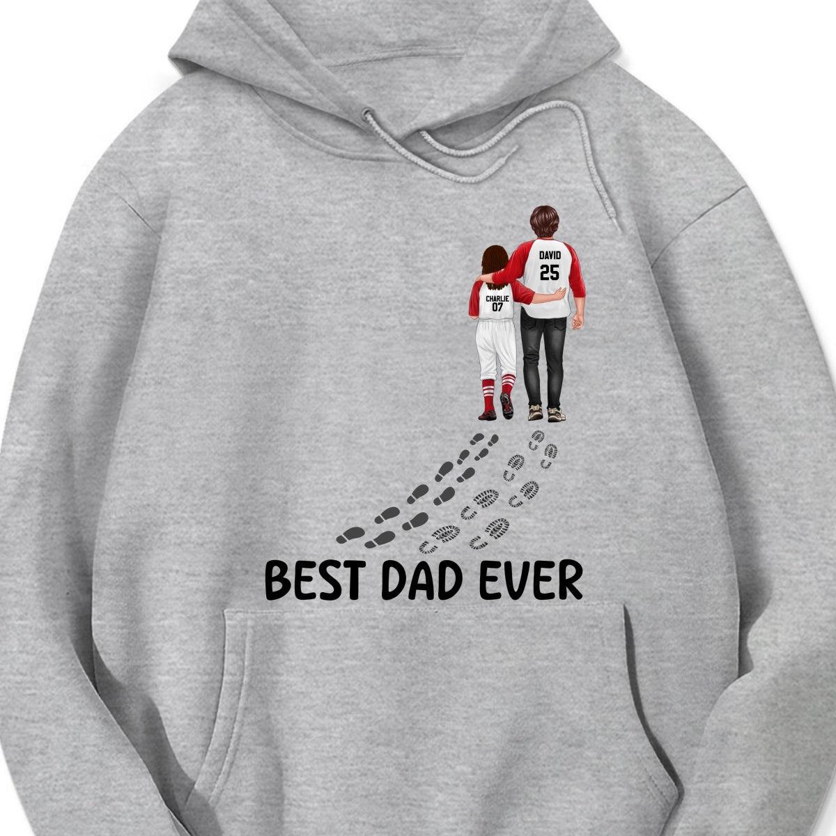 Baseball Dad And Daughter Son You Never Walk Alone Personalized Shirt