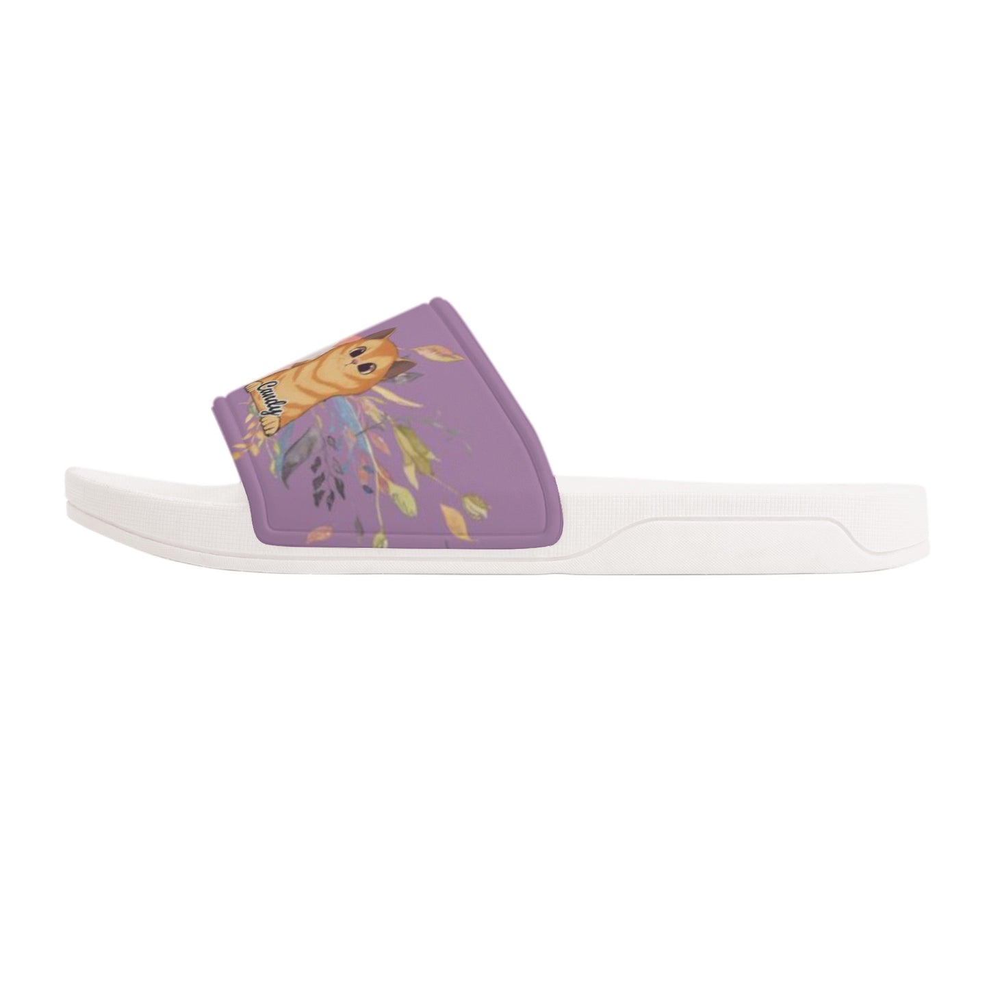 Personalized Dogs Cats Mom Custom Women's Slide Sandals Shoes