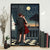 Couple Dancing In Moonlight Couple Anniversary Gift Personalized Poster