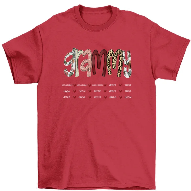 Personalized Grammy And Kids, Gift For Mothers Day