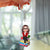 Doll Teacher Sitting On Books Personalized Acrylic Keychain