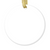 Always With You Holly Branch Memorial Personalized Circle Ornament
