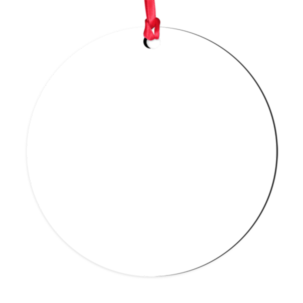 This Is Us Doll Couple Personalized Circle Ornament