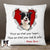 Personalized Dog Cat Photo Stealing Heart Polyester Linen Pillow