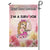 Breast Cancer Survivor Strong Woman Personalized Name Garden Flag