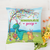 Dinosaur Mom Grandma Easter Personalized Polyester Linen Pillow