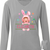 Easter Bunny Kid Doll Custom Gift Personalized Long Sleeve Shirt