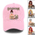 Leopard Dog Mom Personalized Baseball Cap