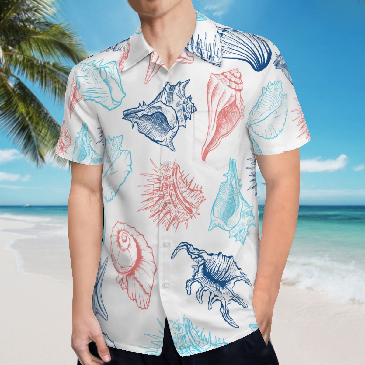 Shell Hawaiian Shirts No.2RMGPK