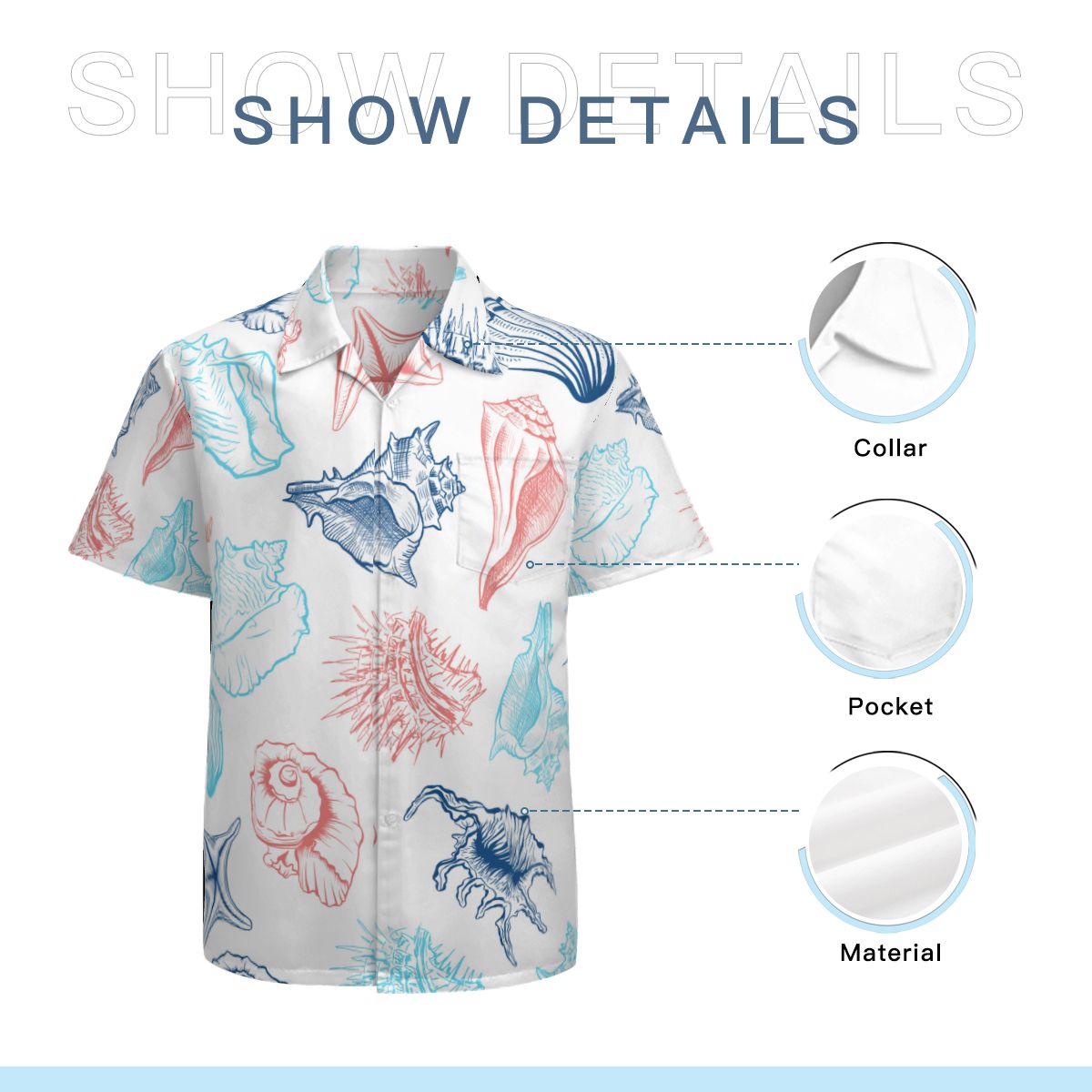 Shell Hawaiian Shirts No.2RMGPK