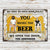 Bring The Beer - Gift For Couples - Personalized Custom Classic Metal Signs