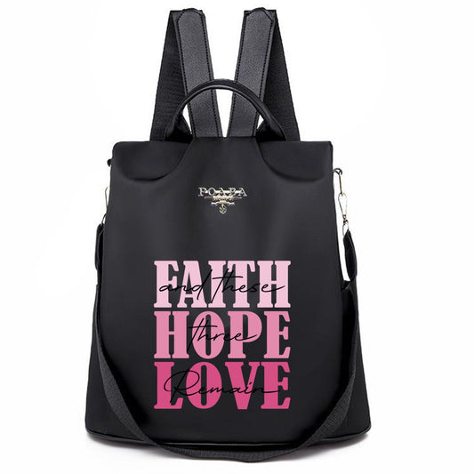 Faith Hope Backpack No.56Z7FS