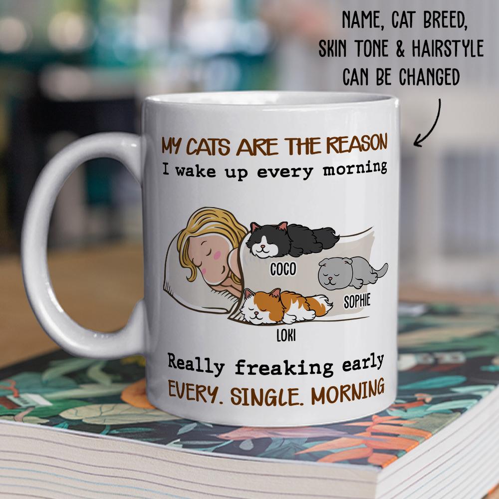 My Cat is The Reson Personalized Mug (Double-sided Printing)