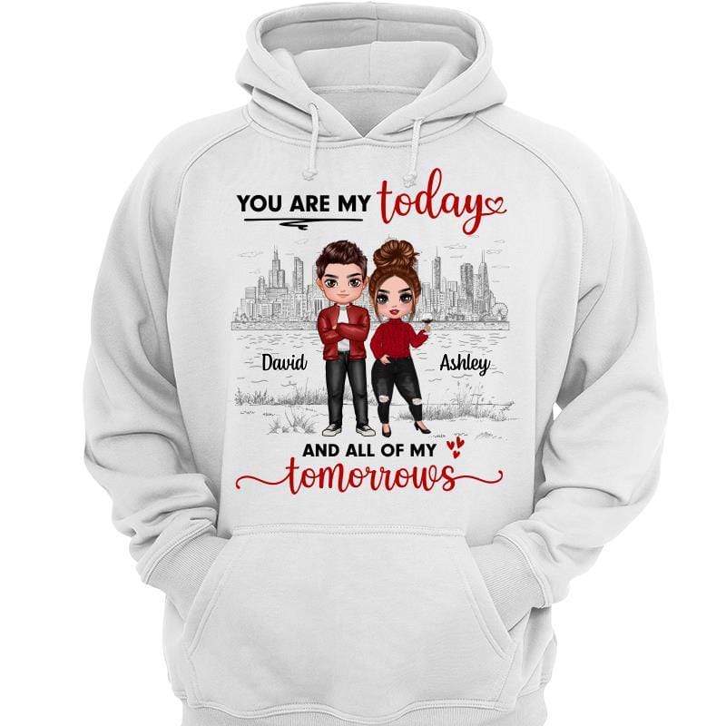 Doll Couple Love Story Personalized Hoodie Sweatshirt