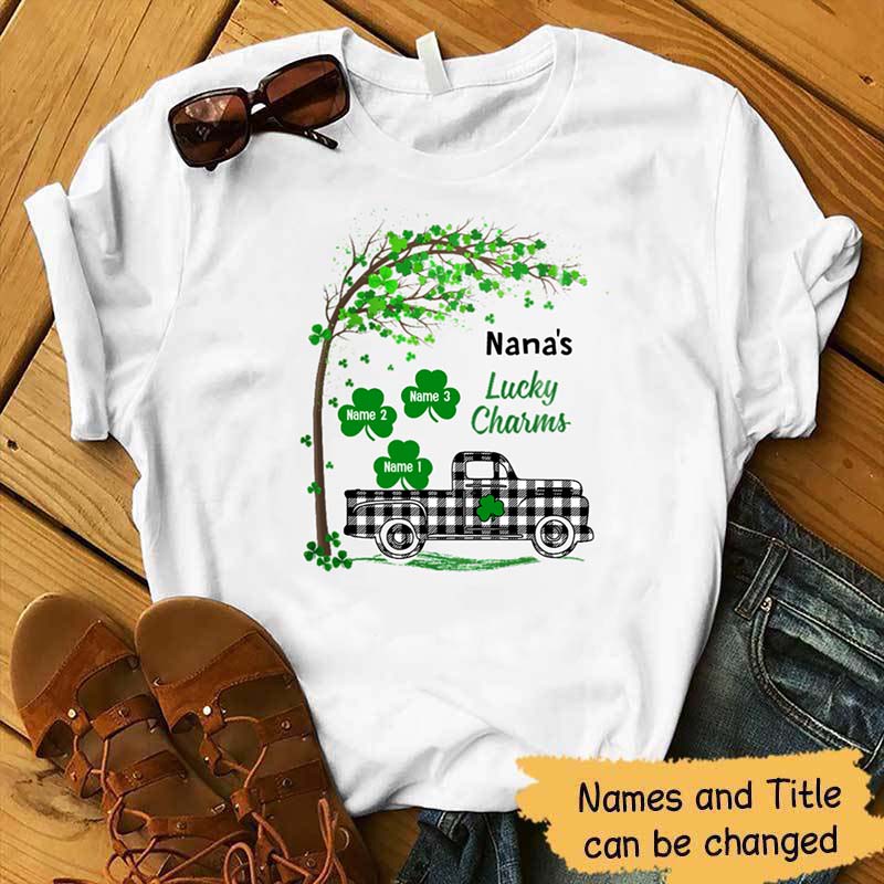 Personalized Patrick Day Irish Grandma Shirt