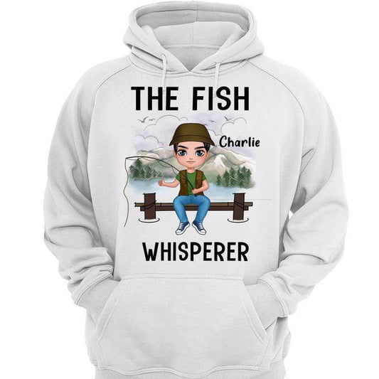 Doll Fishing Man Woman The Fish Whisperer Personalized Hoodie Sweatshirt