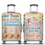 Beach Best Friends Are The Sisters Choose For Ourselves - Gift For BFF - Personalized Custom Luggage Cover