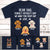 I Woof You Dog Dad - Personalized Custom Unisex T-Shirt