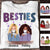 Beautiful Besties Colorful Patterned Personalized Shirt