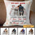 Newlywed Couple Personalized Pillow