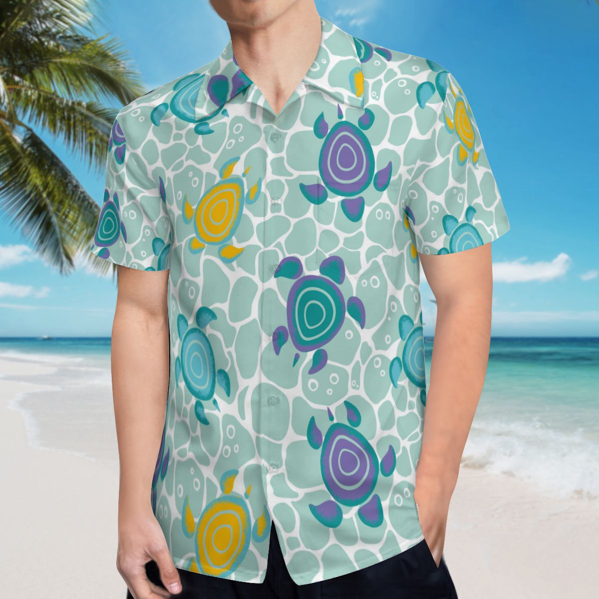 Turtle Hawaiian Shirts No.6ZYUHZ