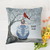 Dad Mom Under Tree Cardinals Personalized Polyester Linen Pillow