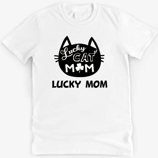 Cat Mom St Patrick Day Personalized Cat Mom Shirt