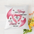 Cloud Heart Dad Mom Memorial Personalized Polyester Linen Pillow