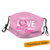 Someone I Love Need A Cure Breast Cancer Personalized Name Face Mask