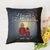 Grandma Grandkid On Swing Personalized Polyester Linen Pillow