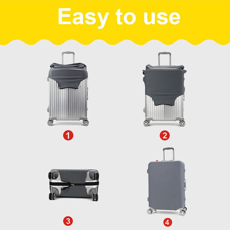 Not All Who Wander Are Lost - Gift For Travel Lovers - Personalized Custom Luggage Cover