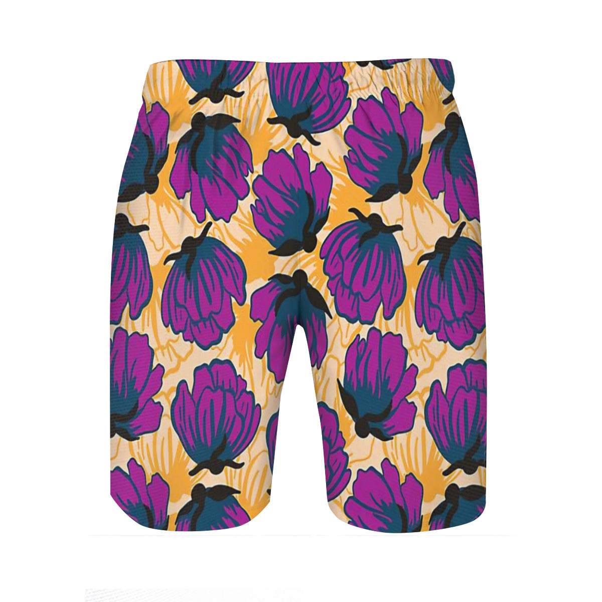 Queen Of Flowers Graphic Men's Swim Trunks No.8ITQST
