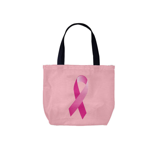 Pink Ribbon Breast Cancer awareness Canvas Bag NO. 82L9DN