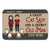 A Crazy Cat Lady and A Grumpy Old Man - Couple Gift - Personalized Custom Doormat