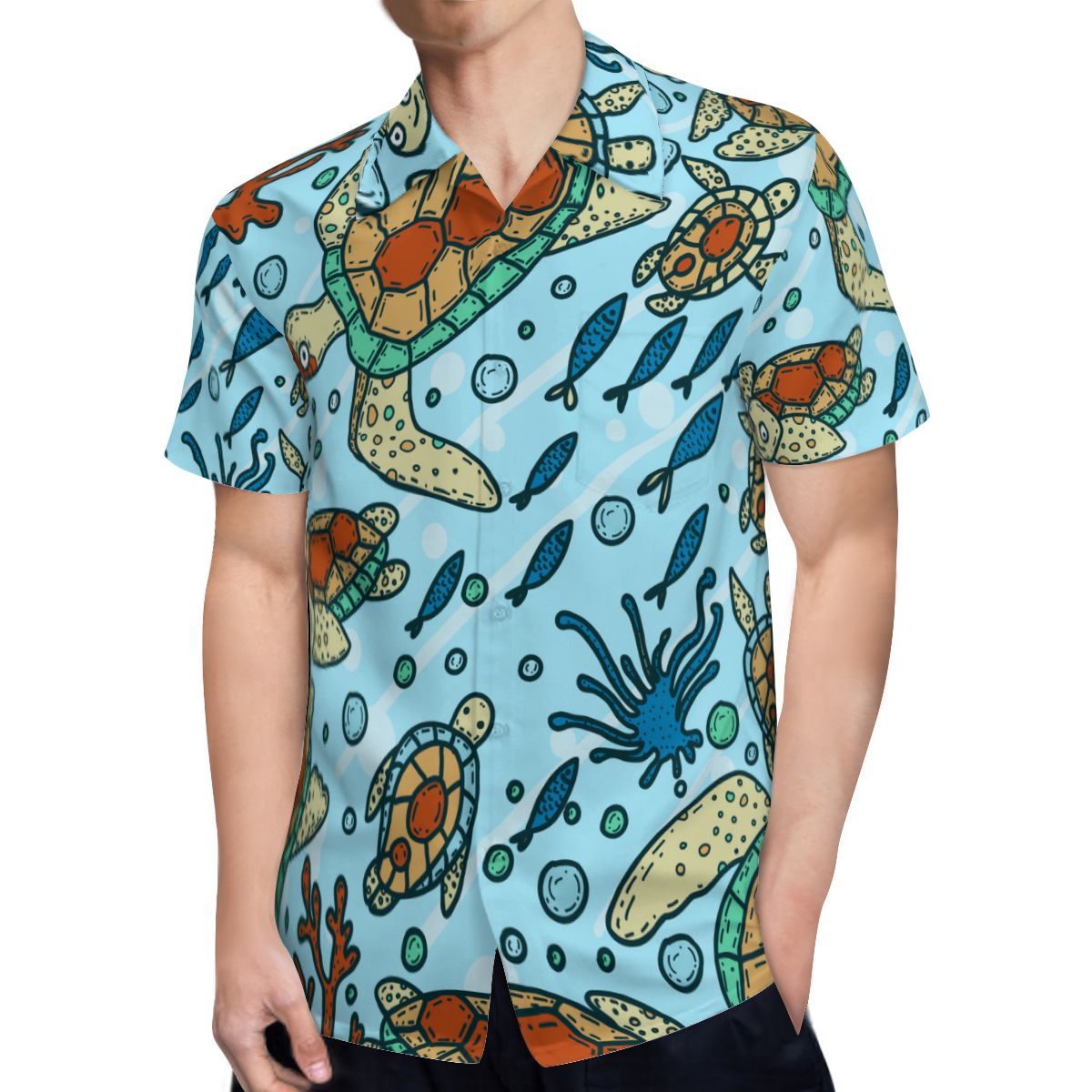 Seaturtles Hawaiian Shirts No.B9JO9H