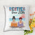 Besties Since Summer Patterned Personalized Pillow