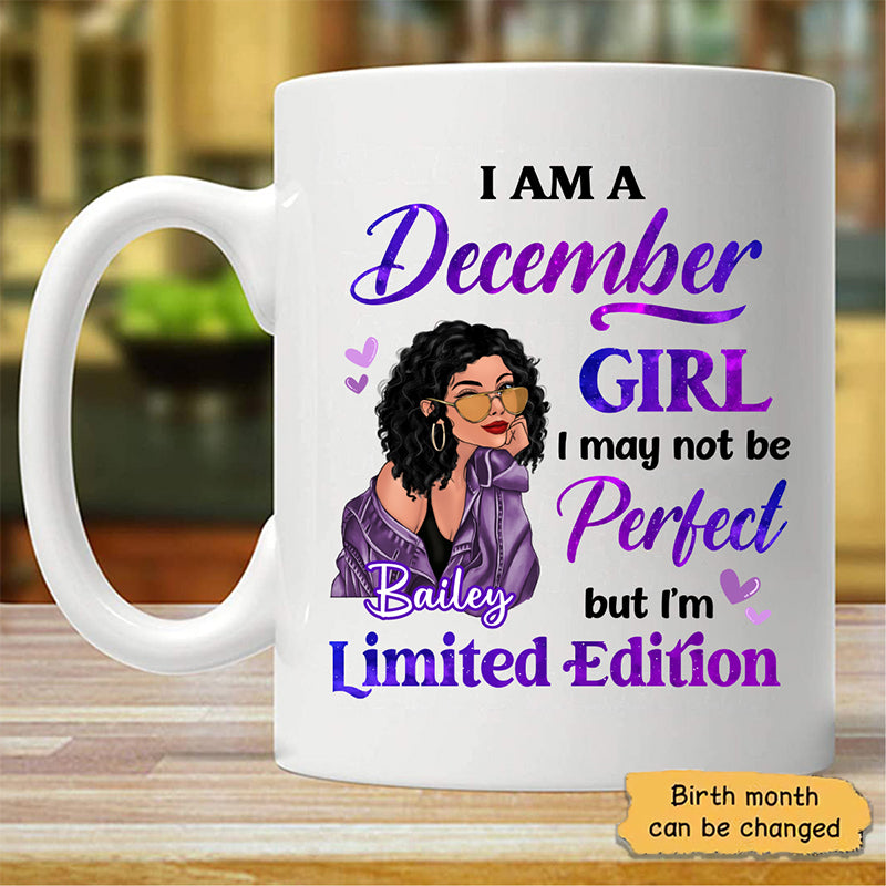 Birthday Gift Birth Month Fashion Girl Limited Edition Personalized Mug (Double-sided printing)